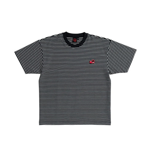 Spitfire - Eternal Embroidered Stripe Shirt (Black/White)